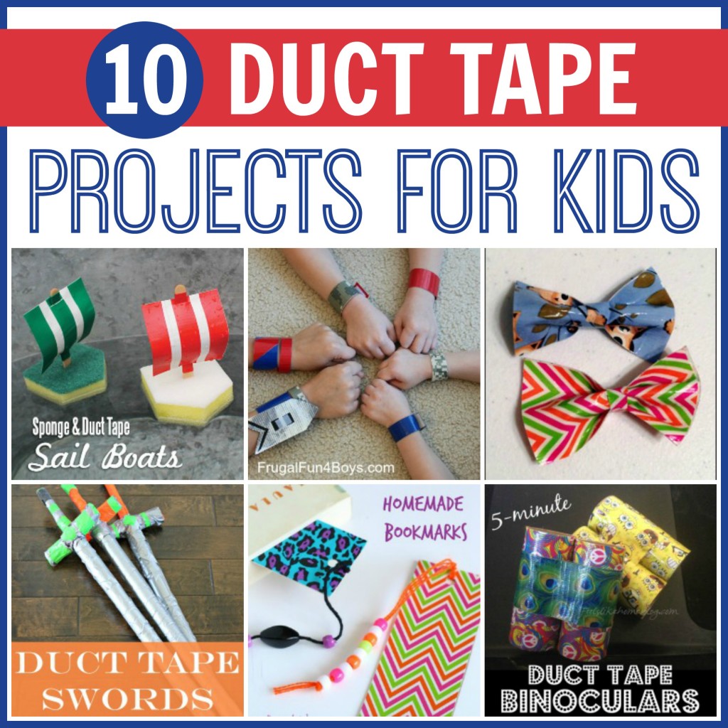 10 Duct Tape Projects for Kids My JoyFilled Life