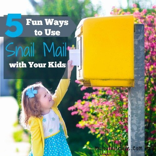 Boredom Busters for Kids - Fun ways to use snail mail