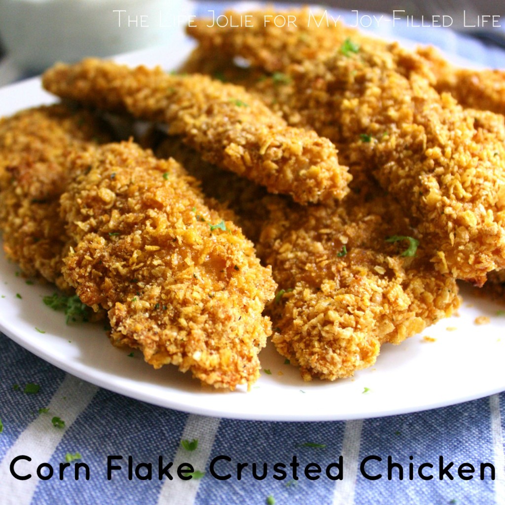 Corn Flake Crusted Chicken My JoyFilled Life