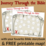 Journey Through the Bible with Your Kids w/ FREE Printable