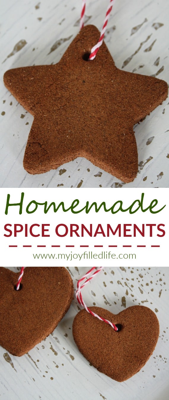This homemade spice ornaments are fun and easy to make, not to mention they smell great - perfect for hanging on the tree or giving as a gift. 