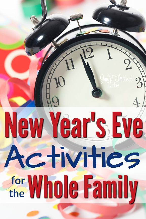 New Year's Eve Activities for the Whole Family