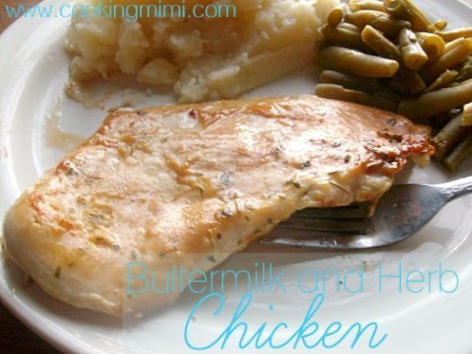 Herb and Buttermilk Chicken