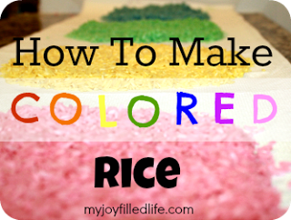 How to make colored rice