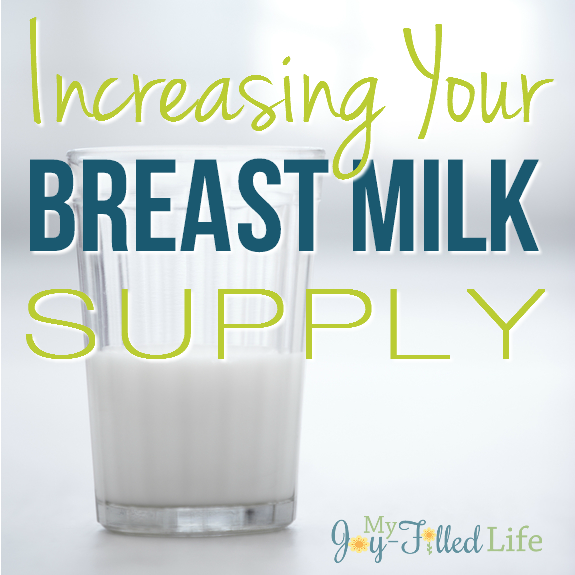 Increasing Your Breast Milk Supply