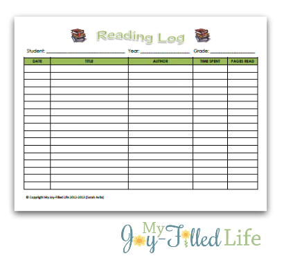 Book Review + Reading Log Printable — On Book Street