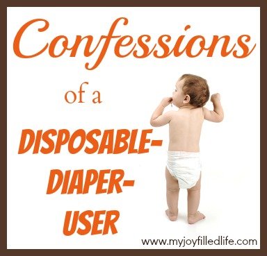 Confessions of a Disposable Diaper User