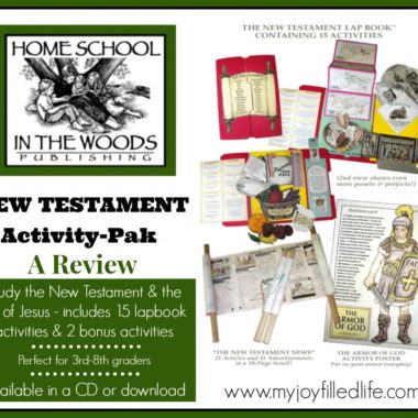 Homeschool in the Woods New Testament Activity Pak Review