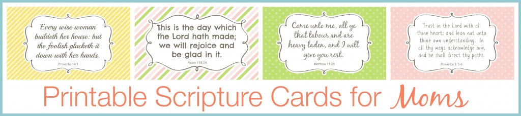 Printable Scripture Cards for Mom store