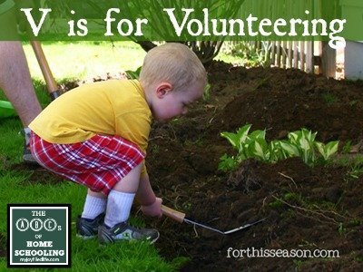 V for Volunteering