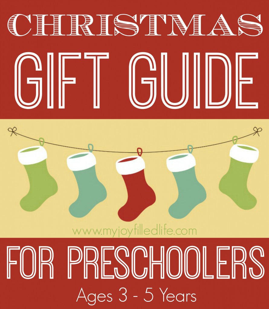 Christmas Gift Guide for Preschoolers