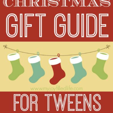 Christmas Gift Guide for Tweens