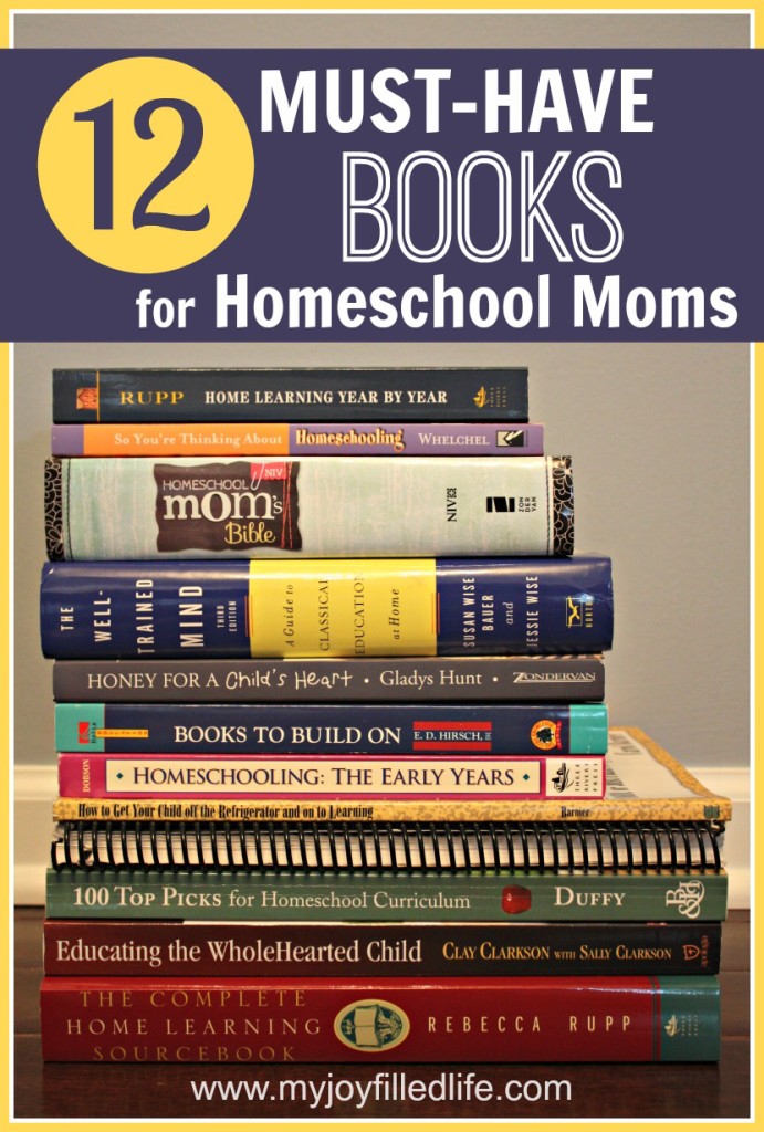 12 Must-Have Books for Homeschool Moms