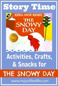 The Snowy Day Story Time Activities