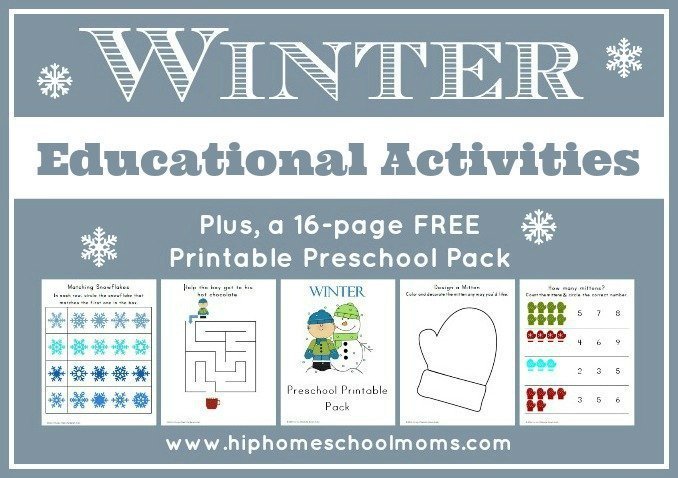 Winter Educational Activities graphic