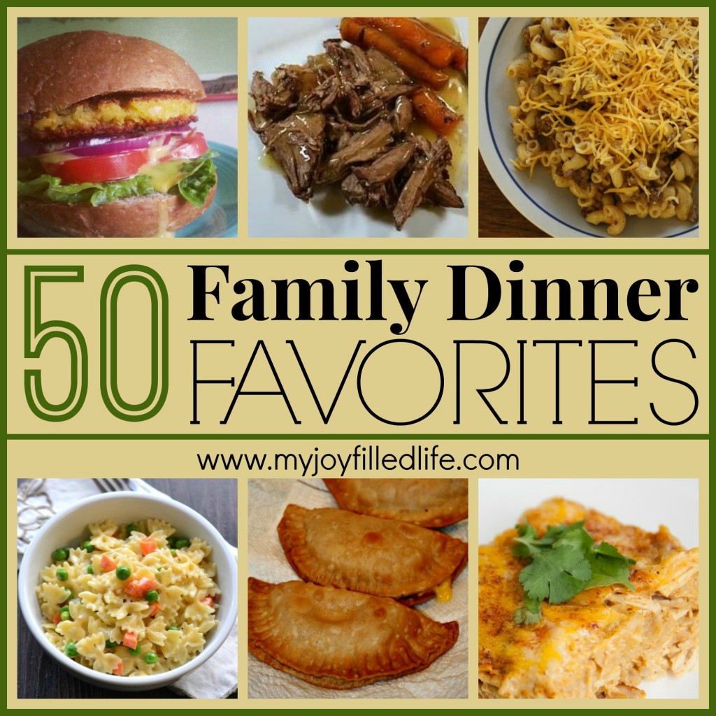 50 Family Dinner Favorites 