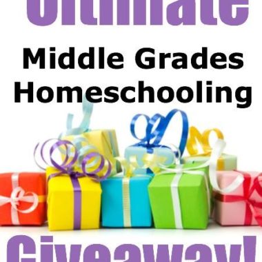 Ultimate Middle Grades Homeschooling Giveaway