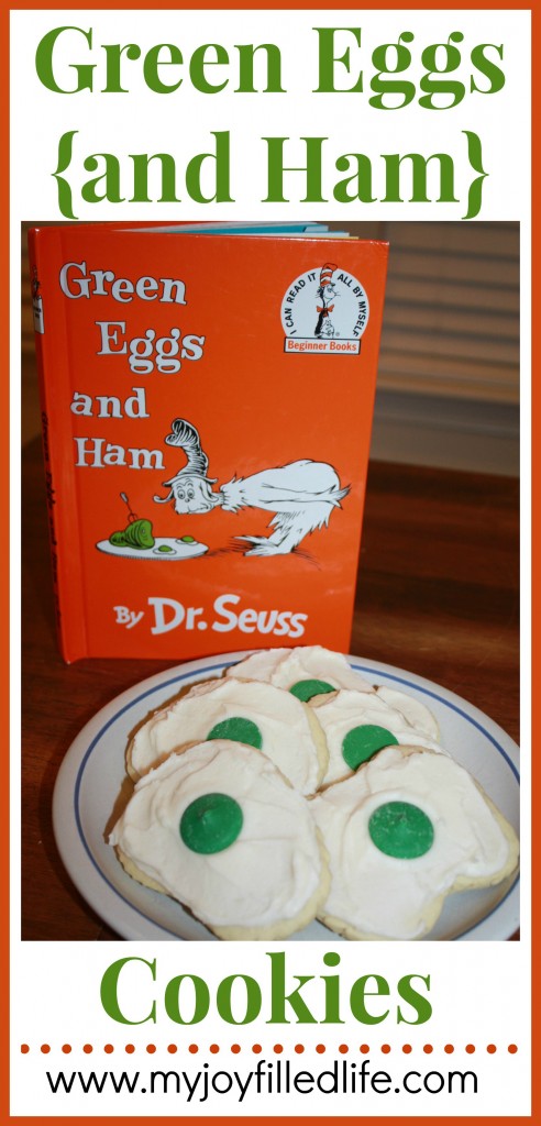 Green Eggs and Ham Cookies