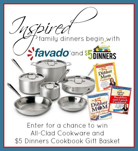 inspired family dinners favado giveaway