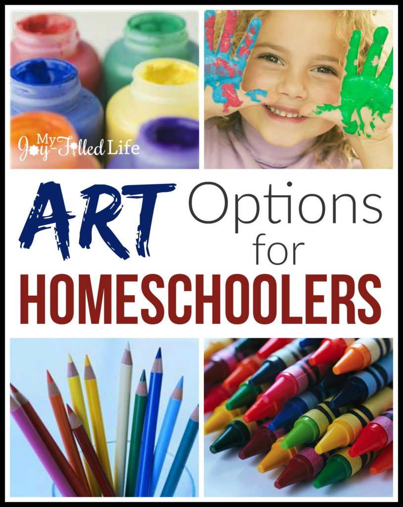 Art Options for Homeschoolers