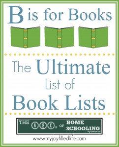 B is for Books - The Ultimate List of Book Lists