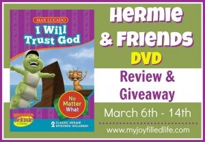 Hermie & Friends I Will Trust God DVD Review and Giveaway