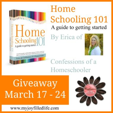 Homeschooling 101 Giveaway