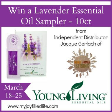 Lavender Essential Oil Giveaway