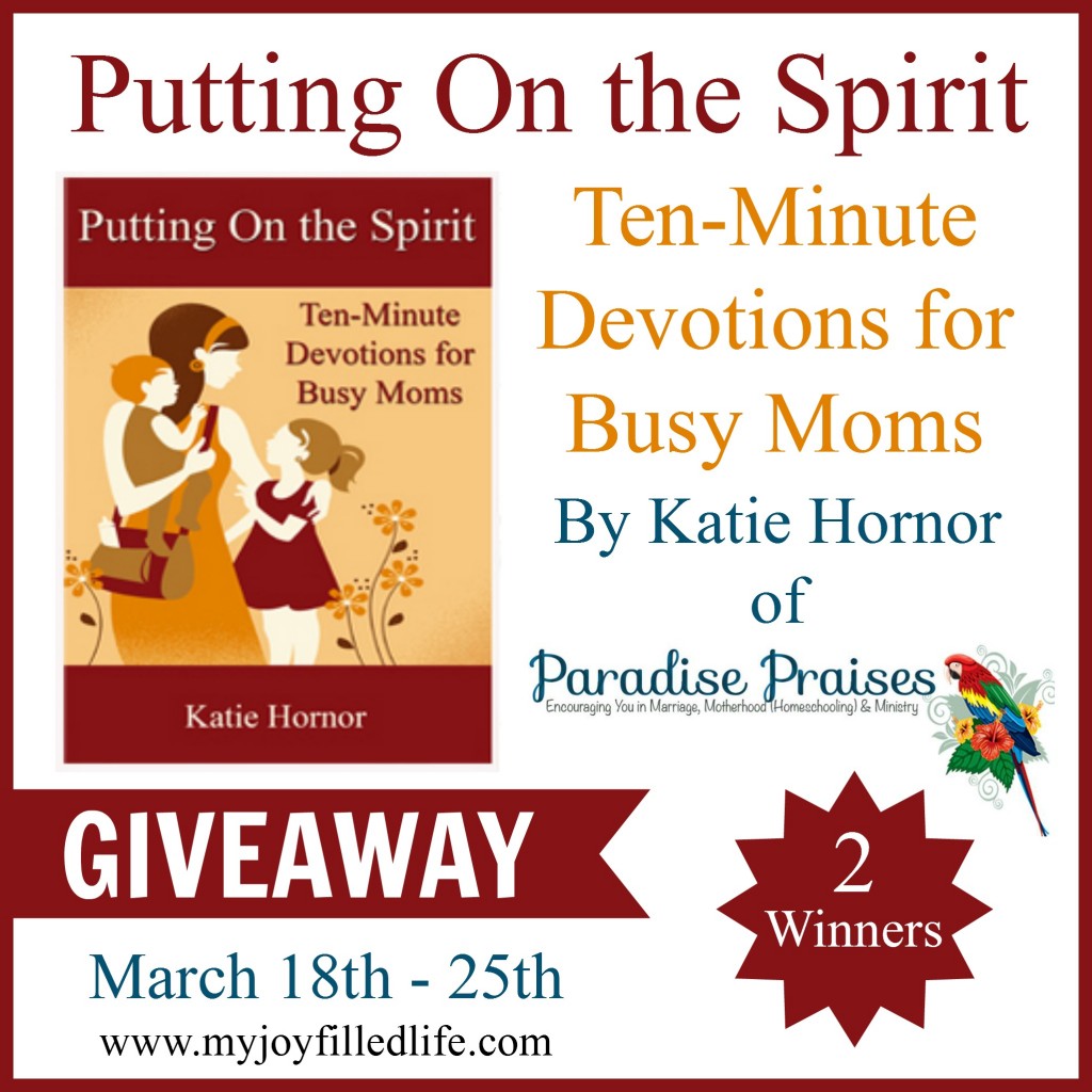 Putting on the Spirit Giveaway
