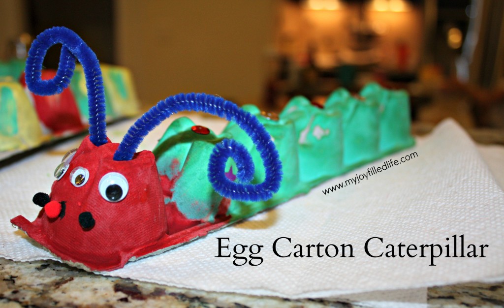 Egg Carton Caterpillar
