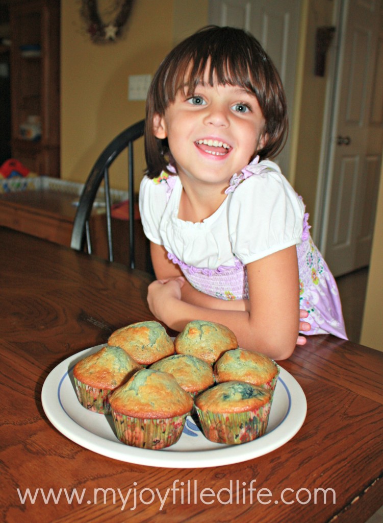 Blueberry muffins