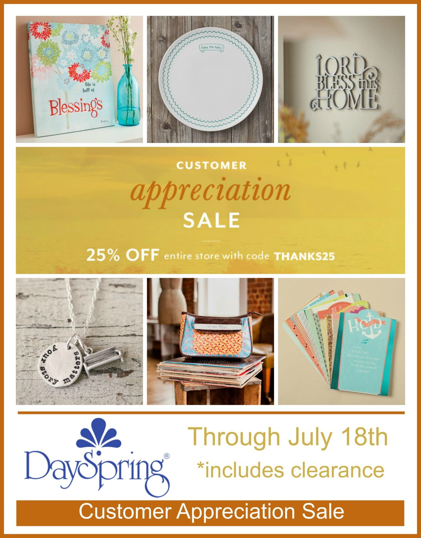DaySpring Customer Appreciation Sale My JoyFilled Life
