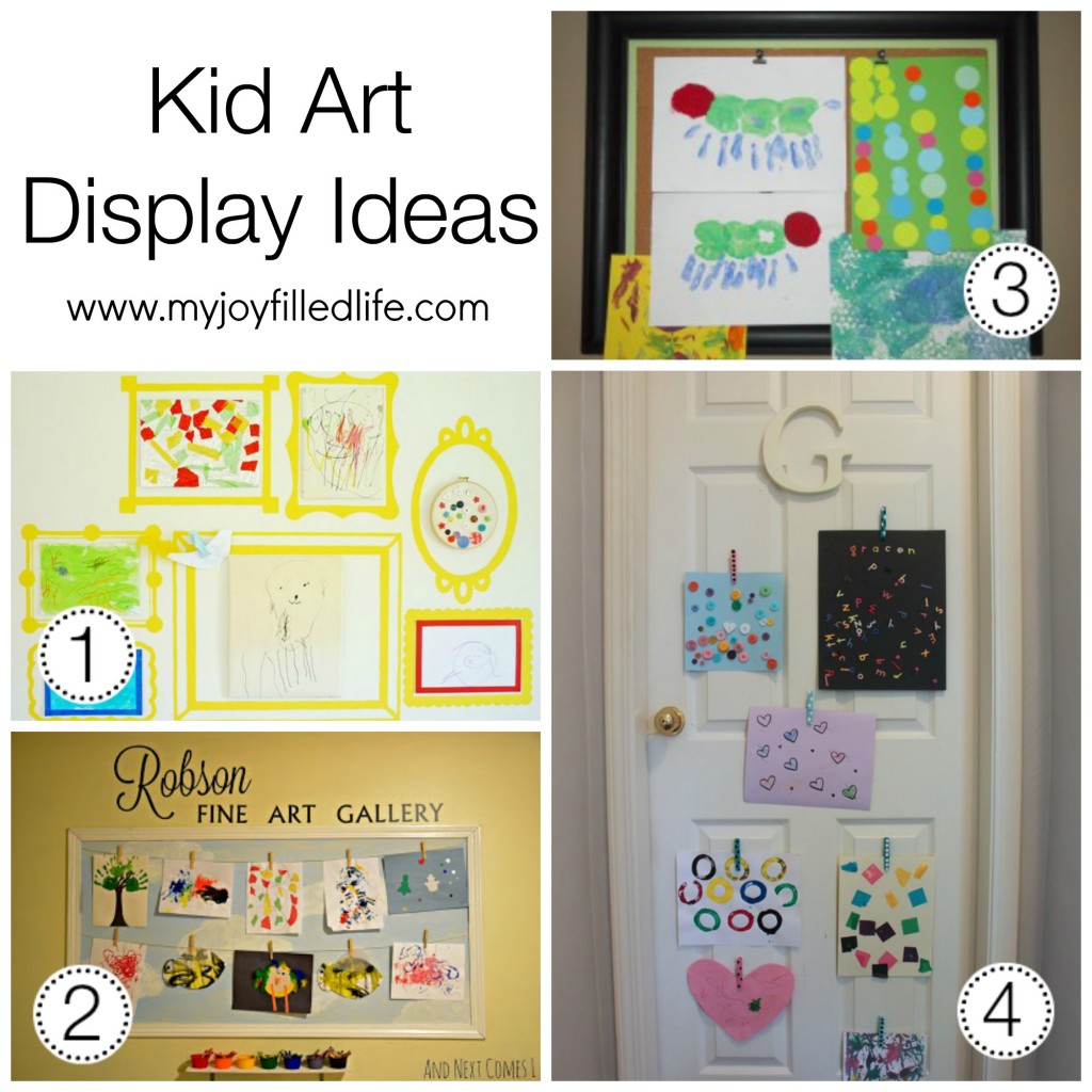 Kid Art Display Ideas1