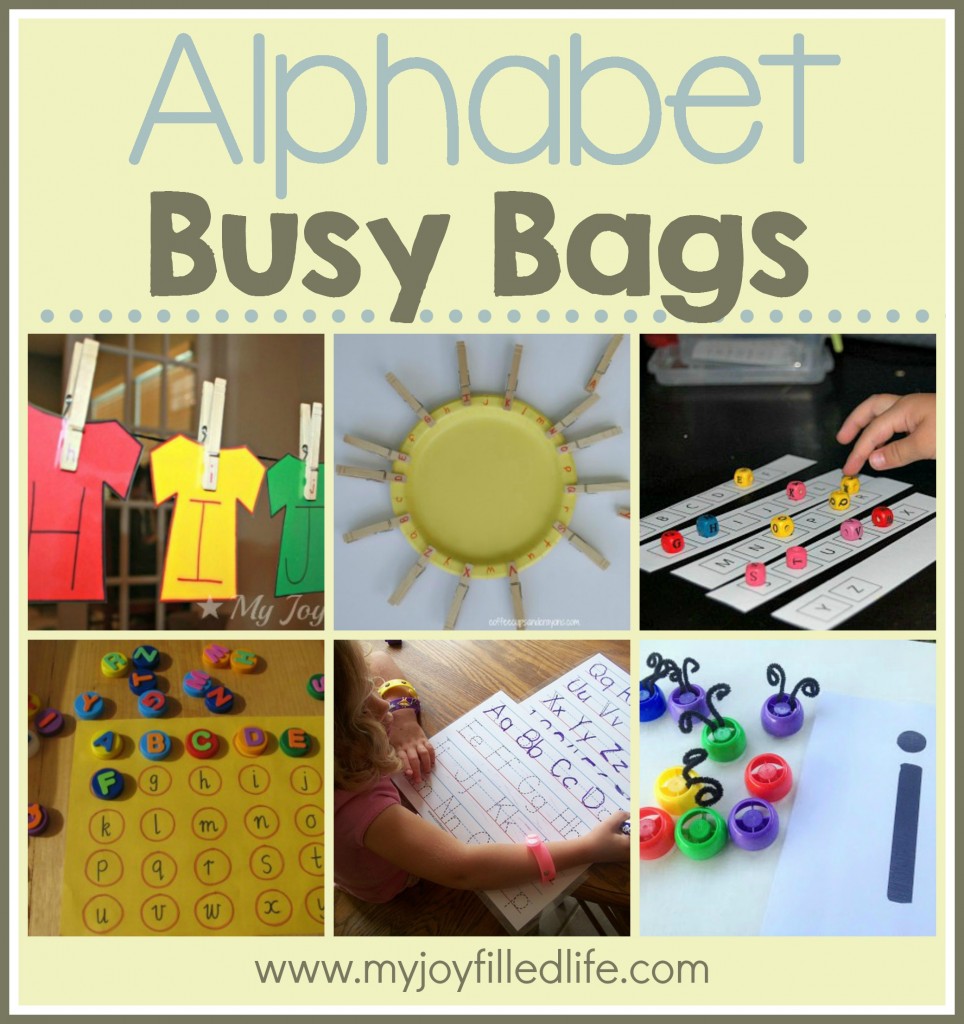 Alphabet Busy Bags