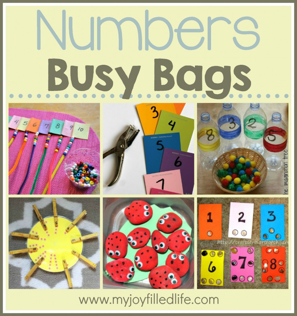 Number Busy Bags