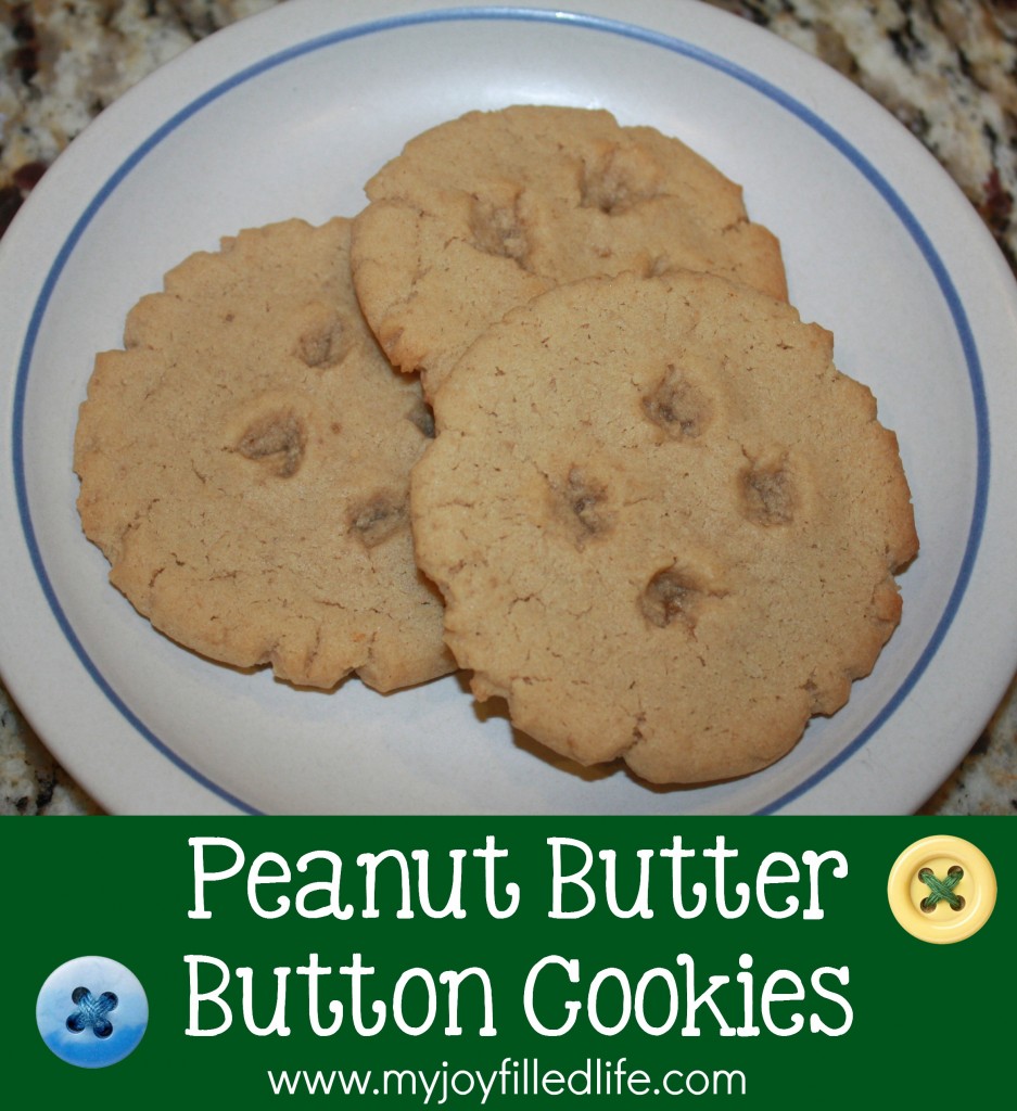 Peanut Butter Button Cookies1