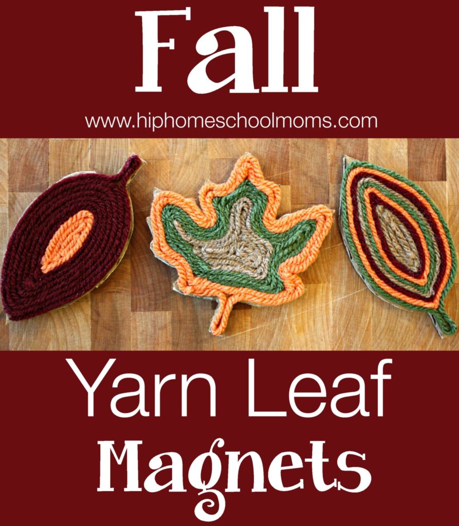Fall Yarn Leaf My JoyFilled Life