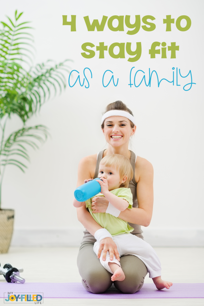 When you have kids, fitting in time for exercise and physical activity can be practically impossible. Here are some ways you can stay fit as a family. #familyfun #familytime #healthandwellness #exercise #busymom