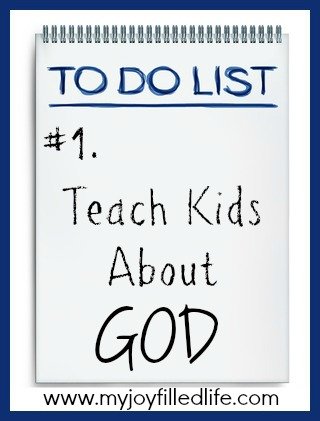 teach kids about god post