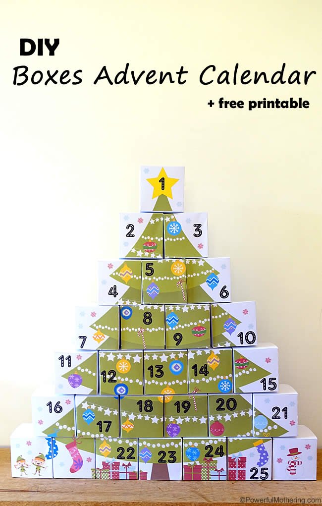 DIY-Boxes-Advent-Calendar-with-Free-Printable