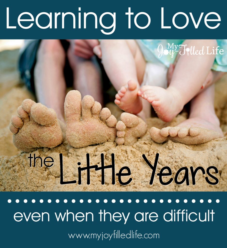 Learning to Love the Little Years, Even When They Are Difficult