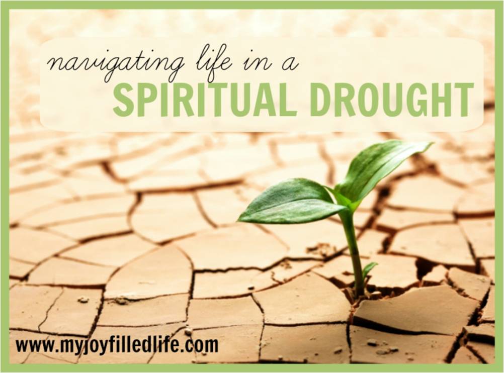 Navigating life in a spiritual drought and finding encouragement when you feel weary