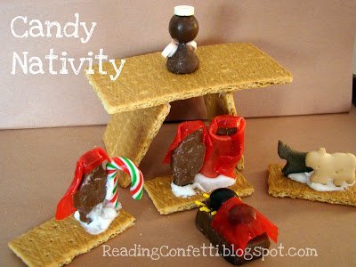 candy nativity
