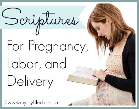Pregnancy scriptures