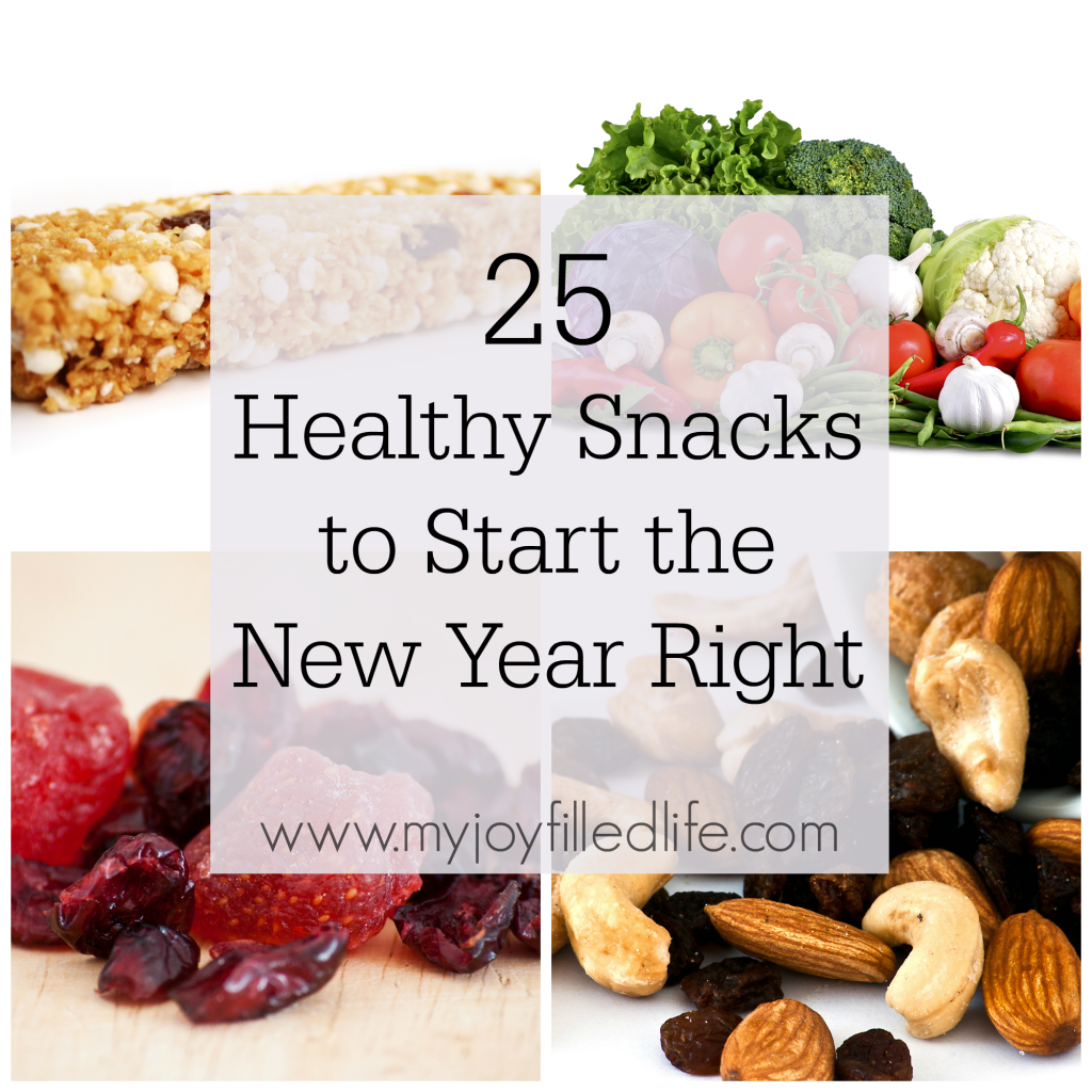 25 Healthy Snacks to Start the New Year Right