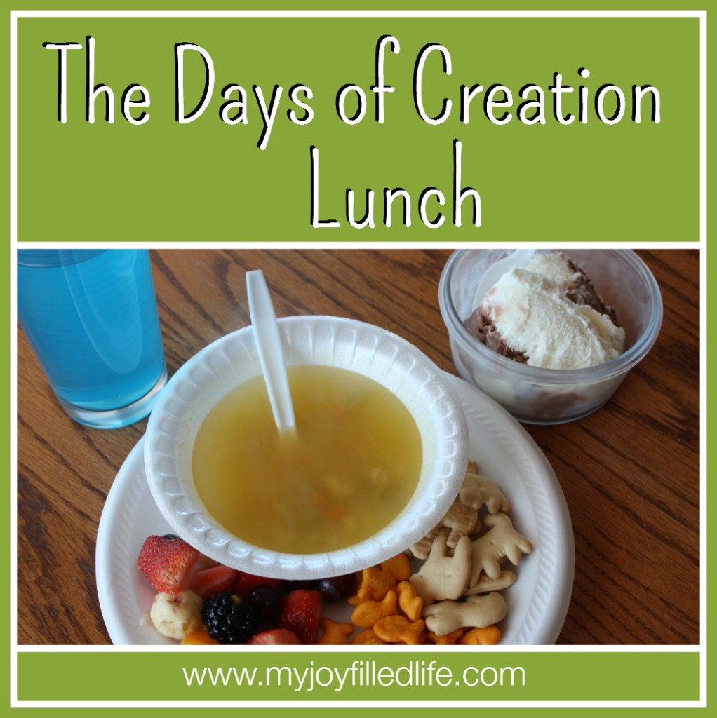 The Days of Creation Lunch
