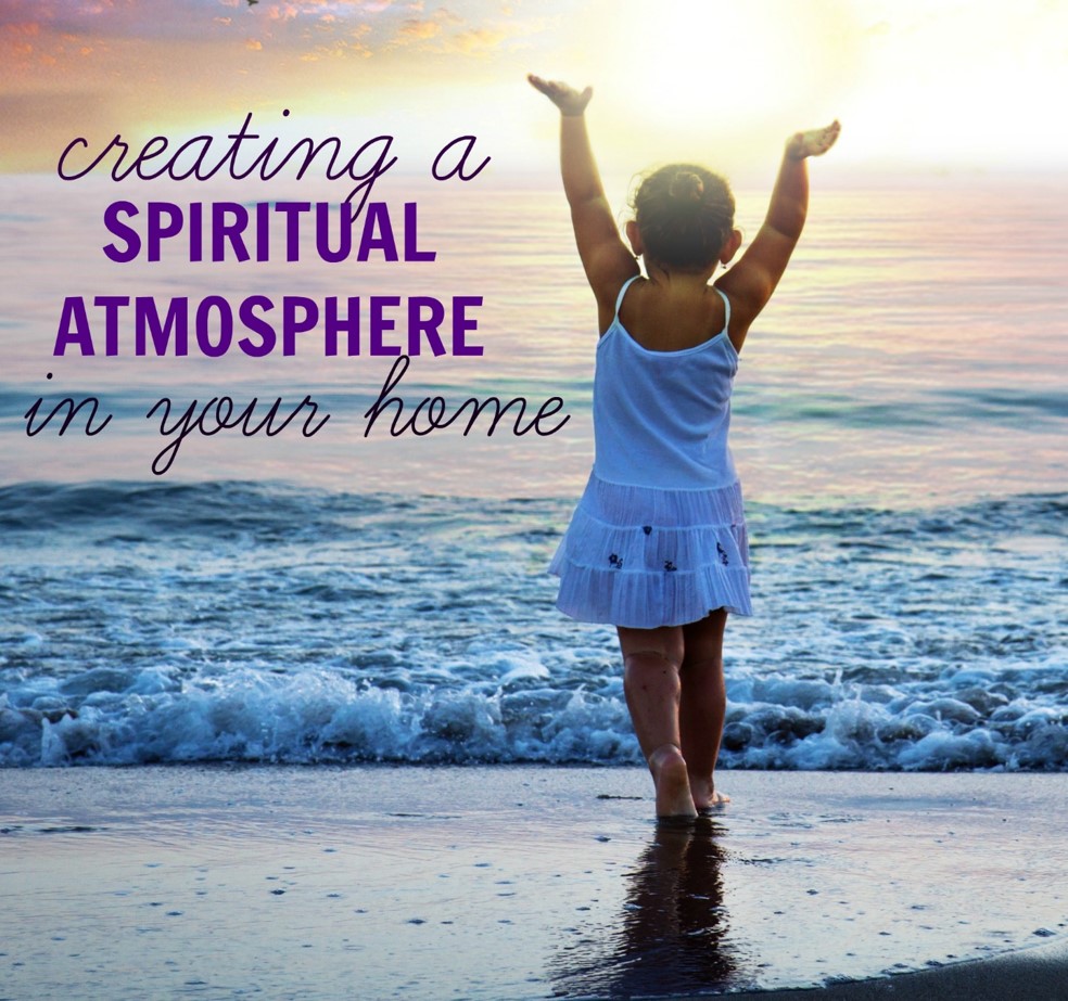 creating a spiritual atmosphere in your home. Great tips for Christian moms