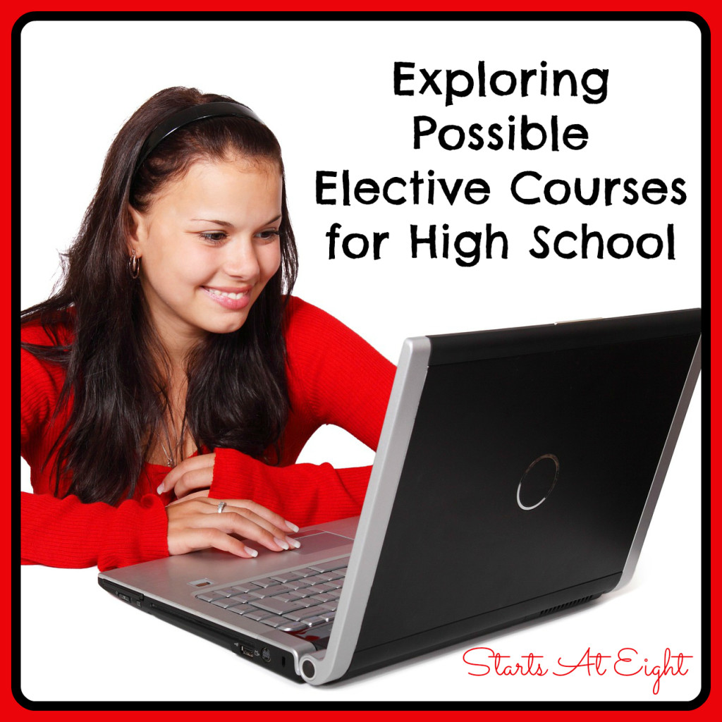 High School Electives for Homeschoolers My JoyFilled Life