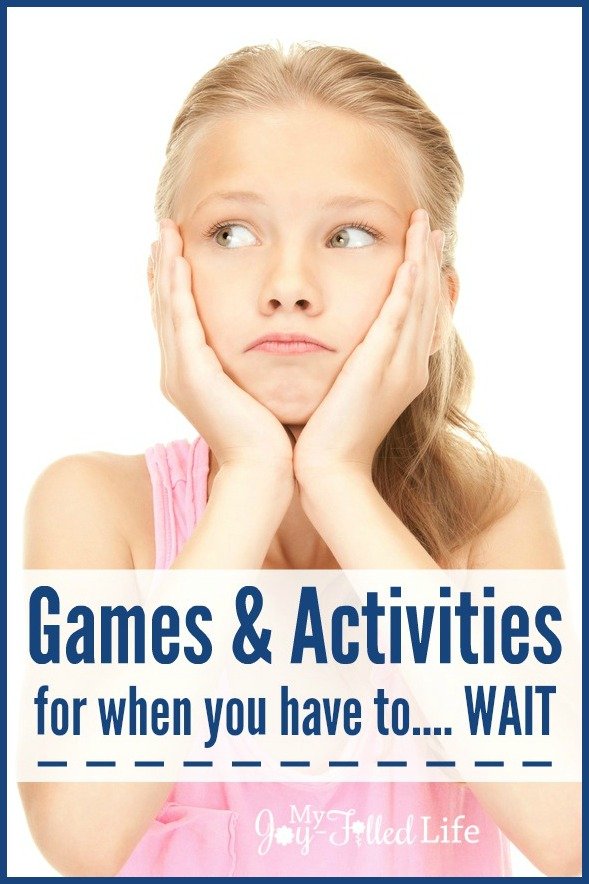 Games &amp; Activities for When You Have to WAIT