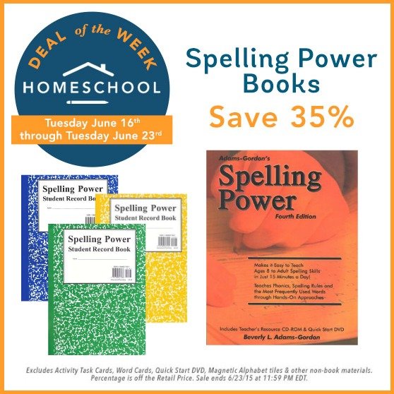 Save 35 on Spelling Power Books My JoyFilled Life